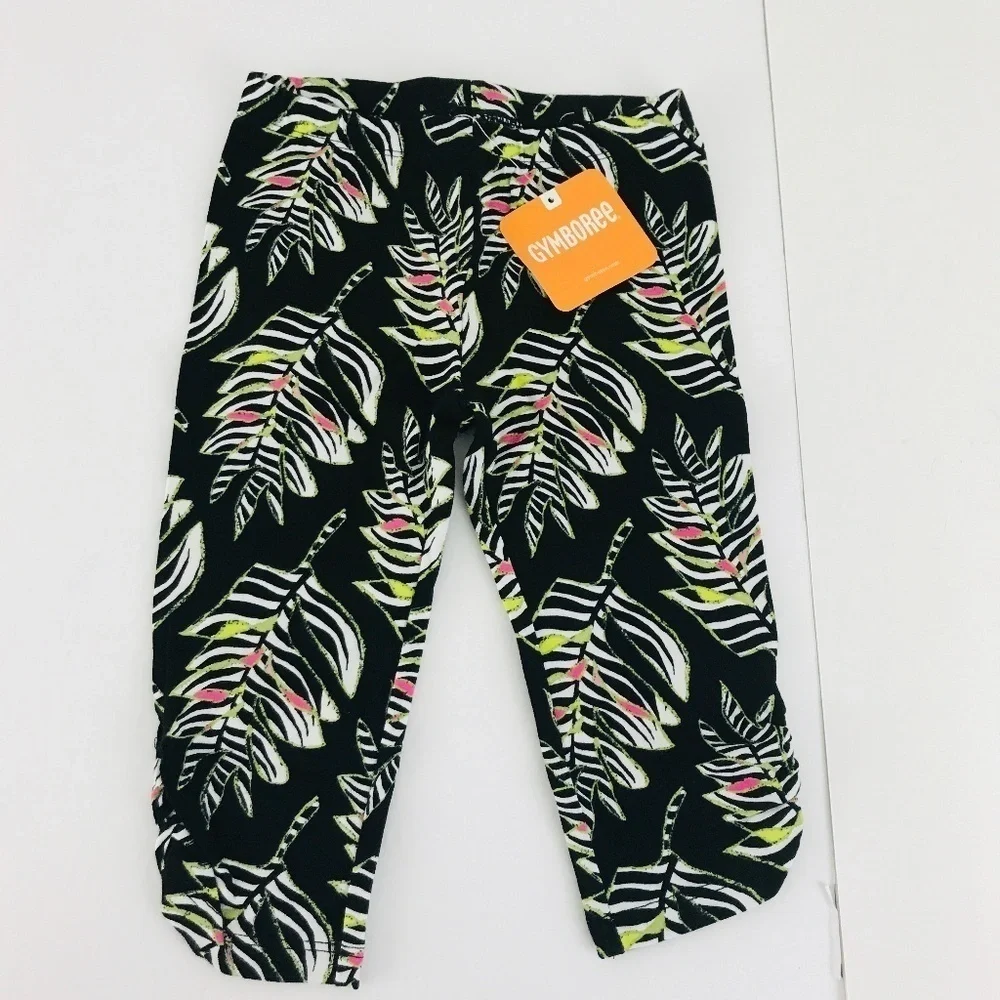 Gymboree Zebra Fern leggings‎ NWT